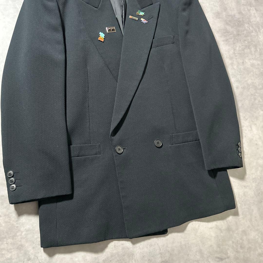 [NA] Charcoal black setup × Christian Dior tie