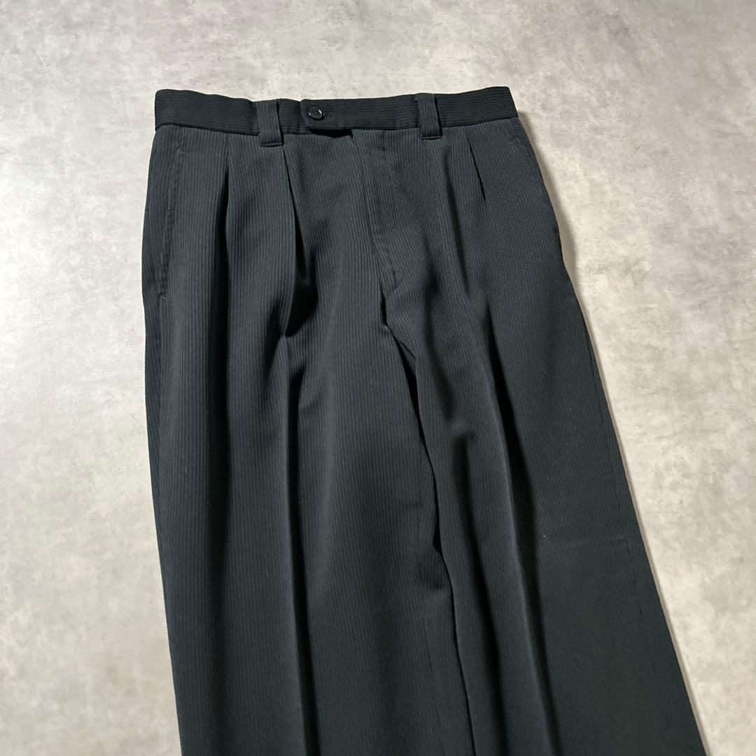 [NA] Charcoal black setup × Christian Dior tie
