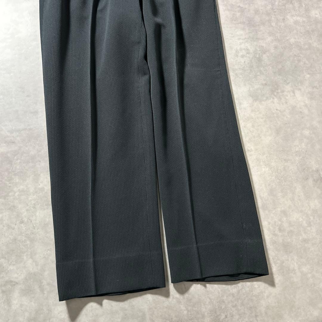 [NA] Charcoal black setup × Christian Dior tie