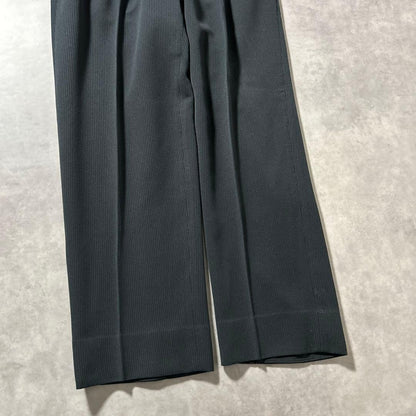 [NA] Charcoal black setup × Christian Dior tie