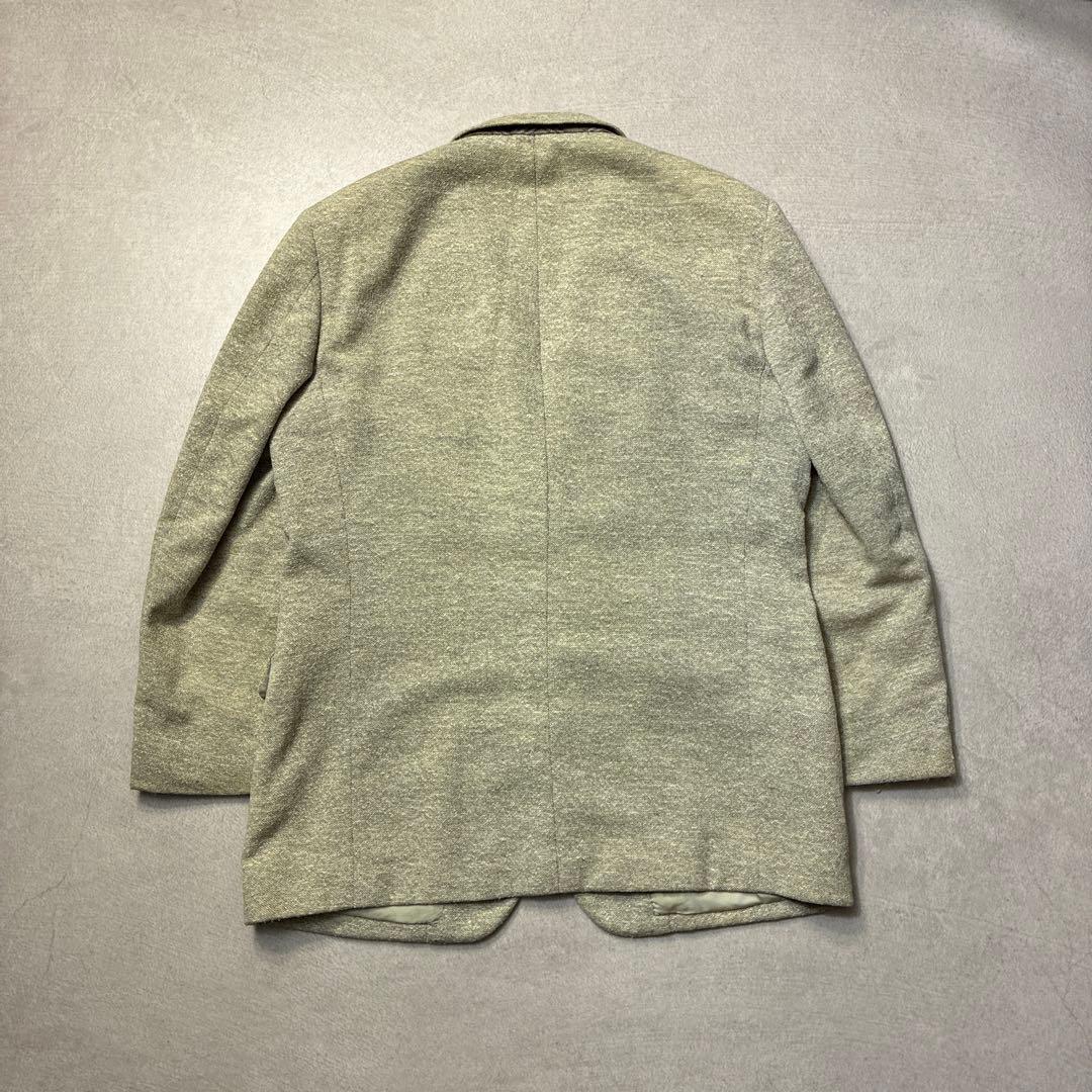 90s Burberry tailored jacket L brushed ecru tweed old tag blazer old clothes