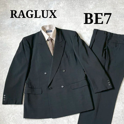 RAGLUX black formal double suit large size tie set