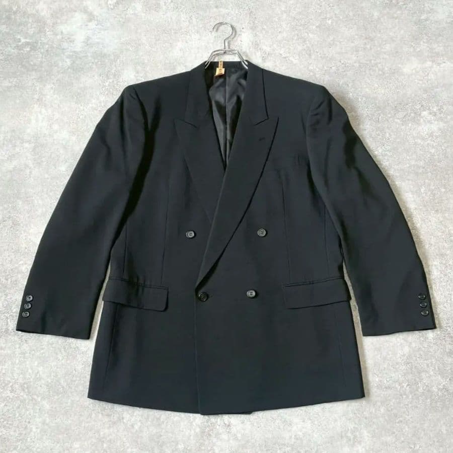 RAGLUX black formal double suit large size tie set