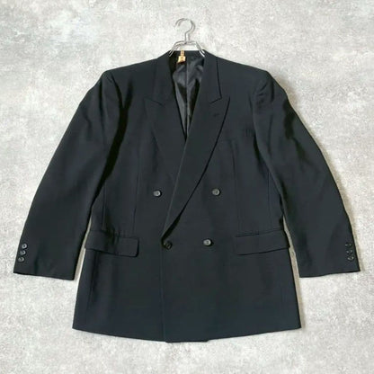 RAGLUX black formal double suit large size tie set