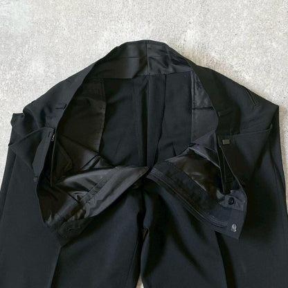RAGLUX black formal double suit large size tie set