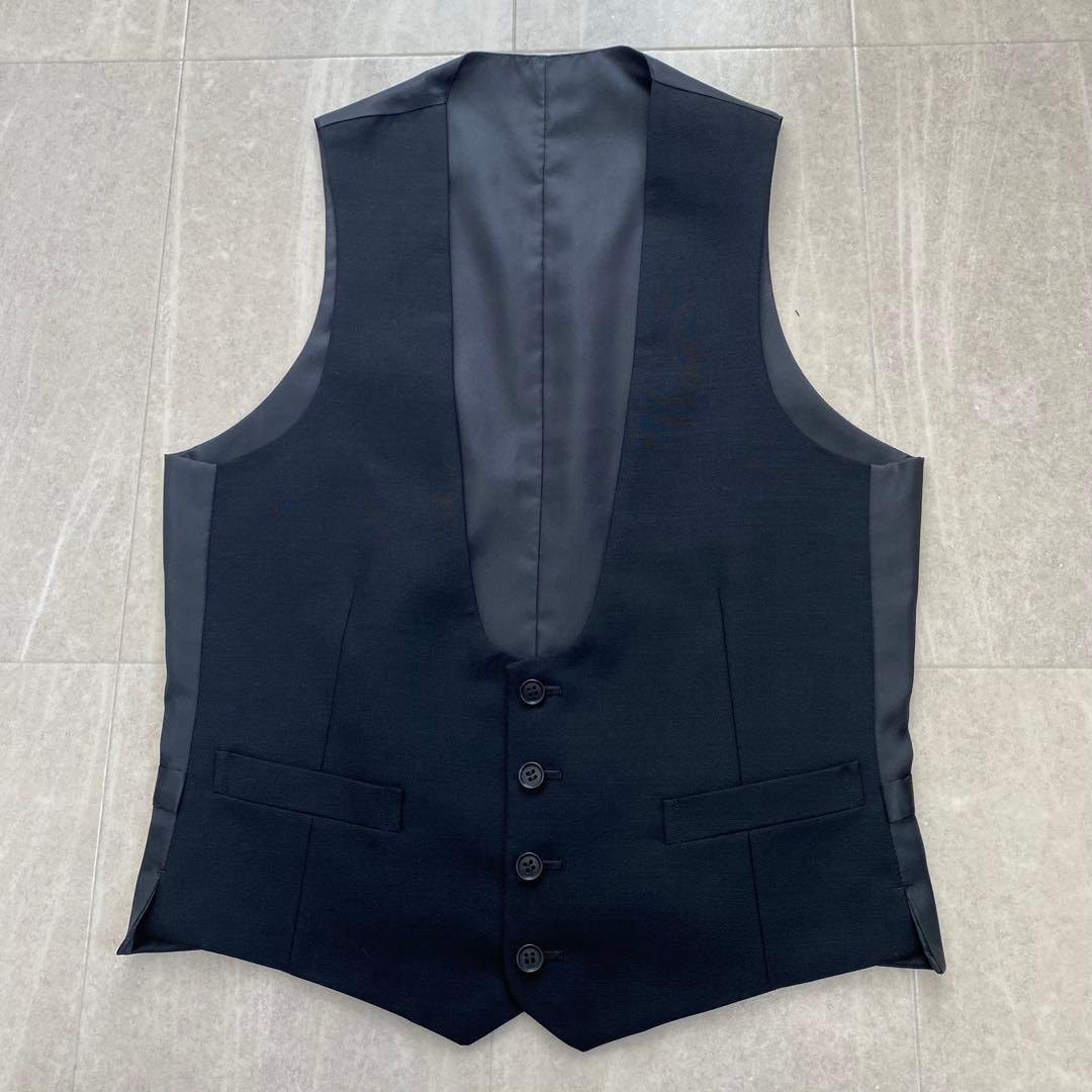 90s JAPAN VINTAGE wool suit setup 3 piece