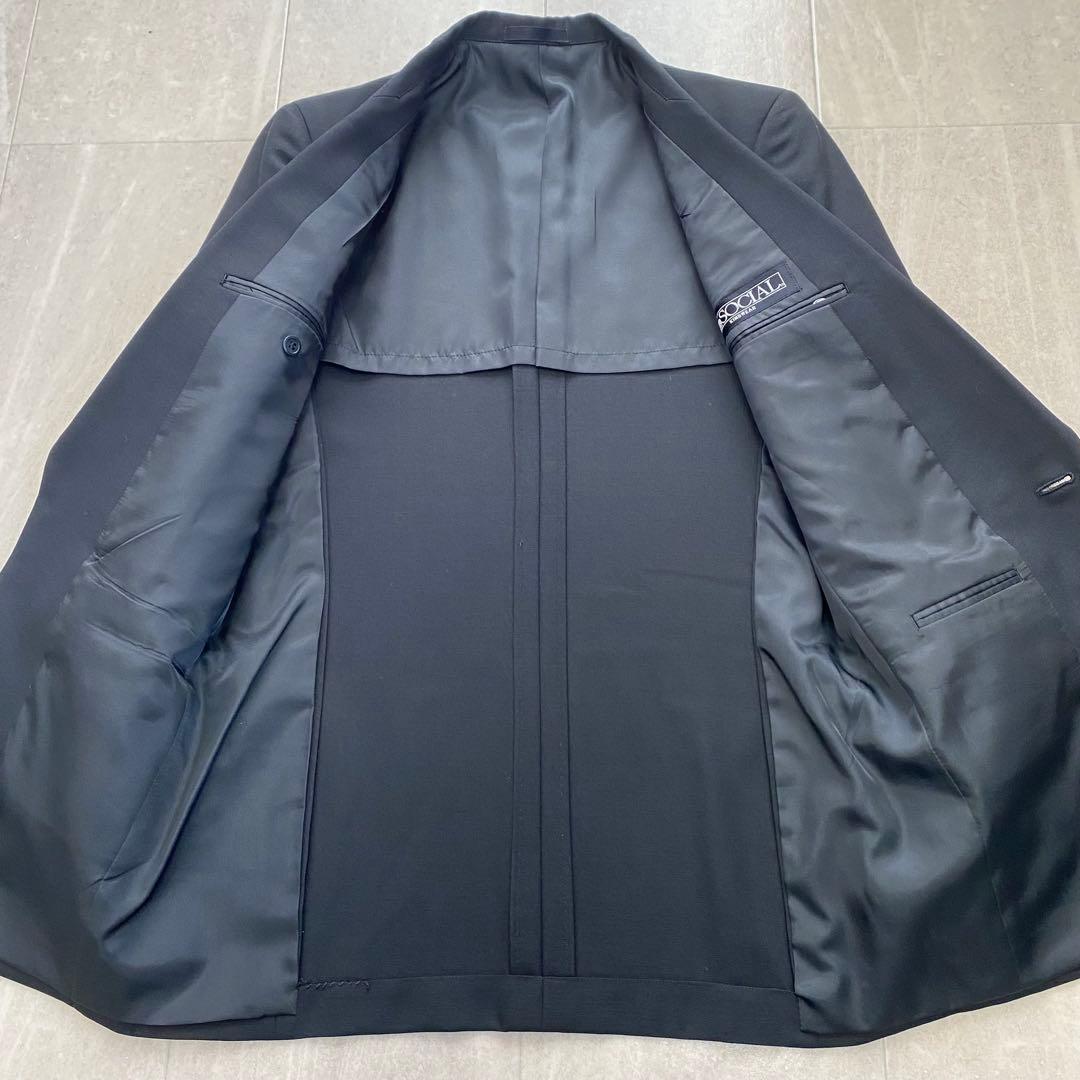 90s JAPAN VINTAGE wool suit setup 3 piece