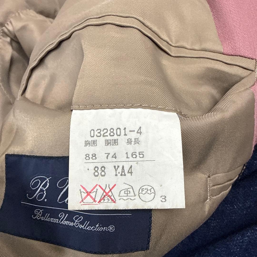 90's vintage suit double purple B.U.C YA4 M equivalent