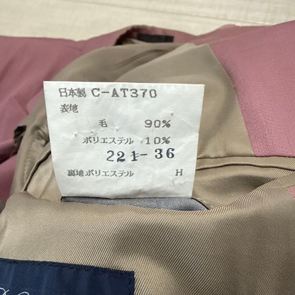 90's vintage suit double purple B.U.C YA4 M equivalent