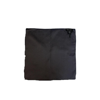 GIORGIO ARMANI Dead Stock Black Tag Made in Italy Pocket Square