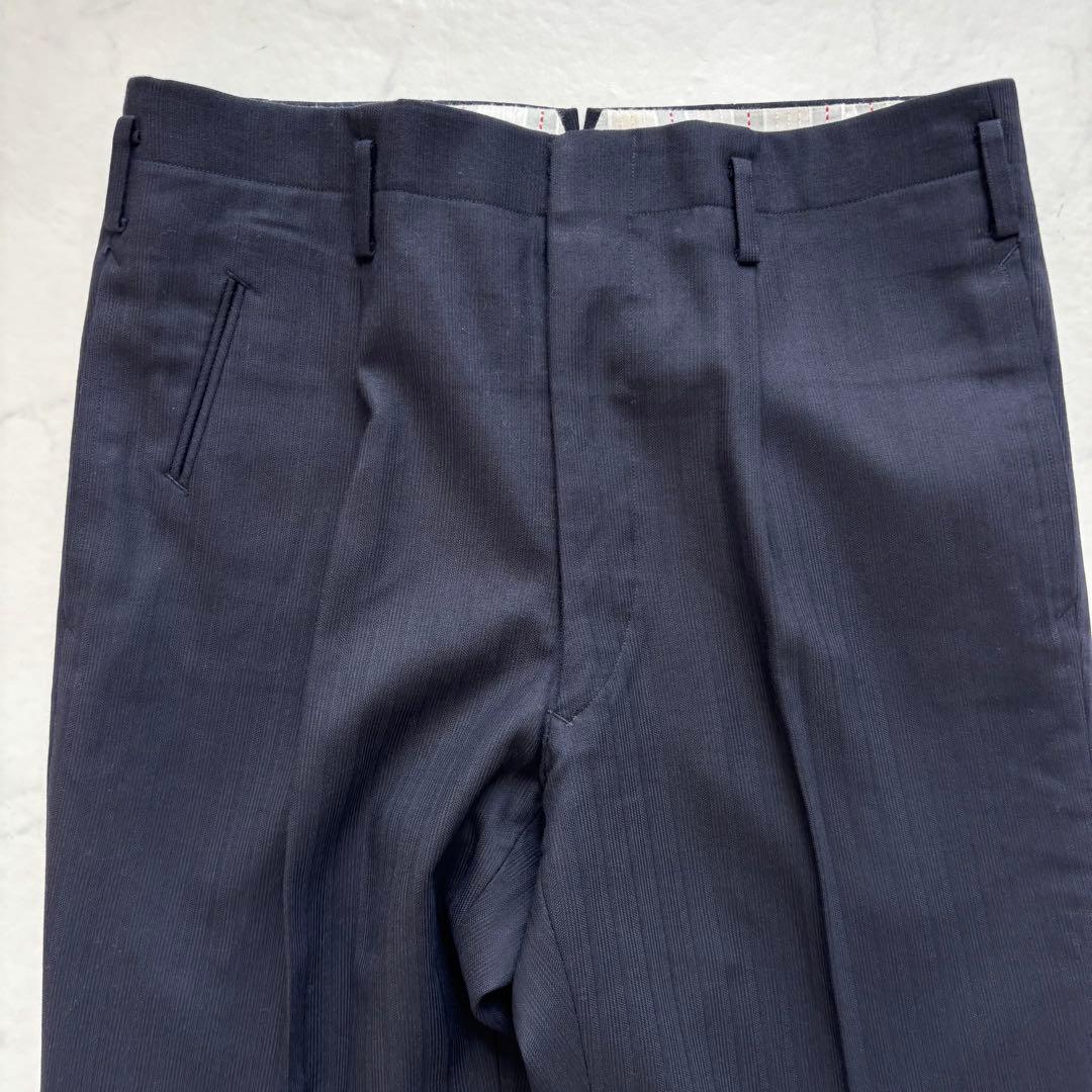 80s suit japanese vintage M (C543)