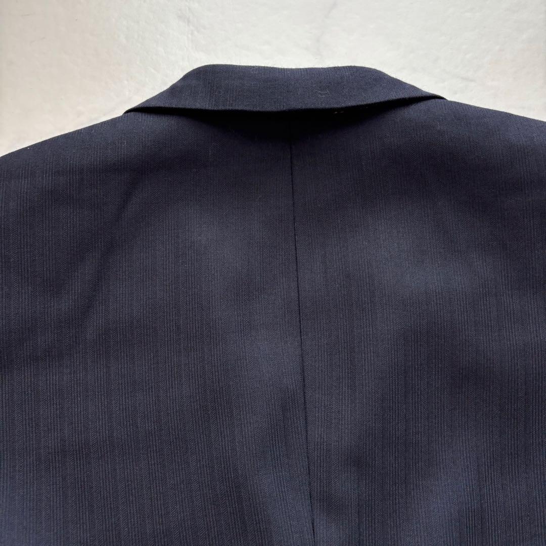 80s suit japanese vintage M (C543)