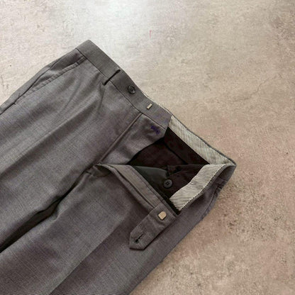 Men's Vintage Three-Piece Setup Suit Gray Event L