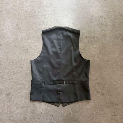 Men's Vintage Three-Piece Setup Suit Gray Event L