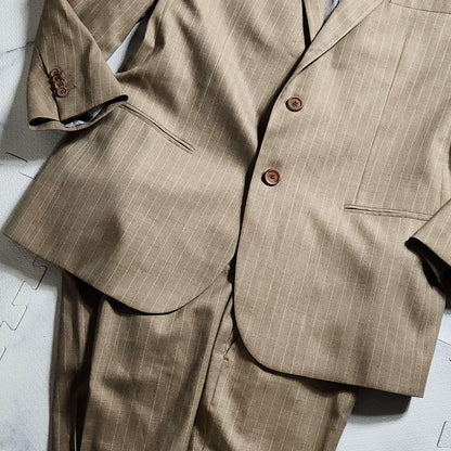 Super rare✨XXXXL equivalent Giorgio Armani SOHO Silk Stripe 58