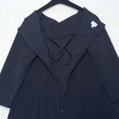 Extremely beautiful item✨Large size Armani size 50 drape neck tight dress washable