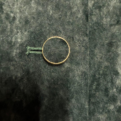 Amanda Gold Button Suede Style Setup L Bubbly Suit Green