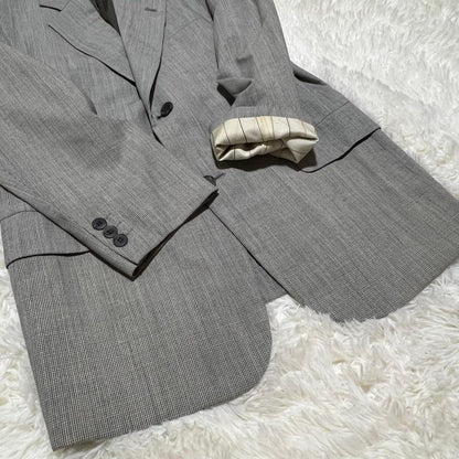 Yohji Yamamoto Archive Wool Setup Gray M Vintage Top and Bottom