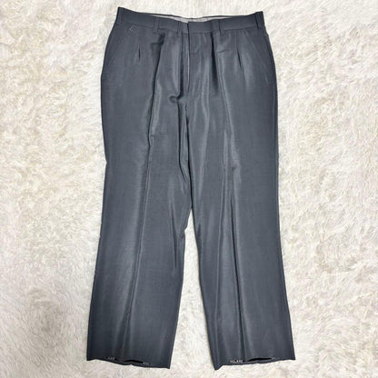 [60% mohair x casual suit] Silver button double setup Cobalt green M