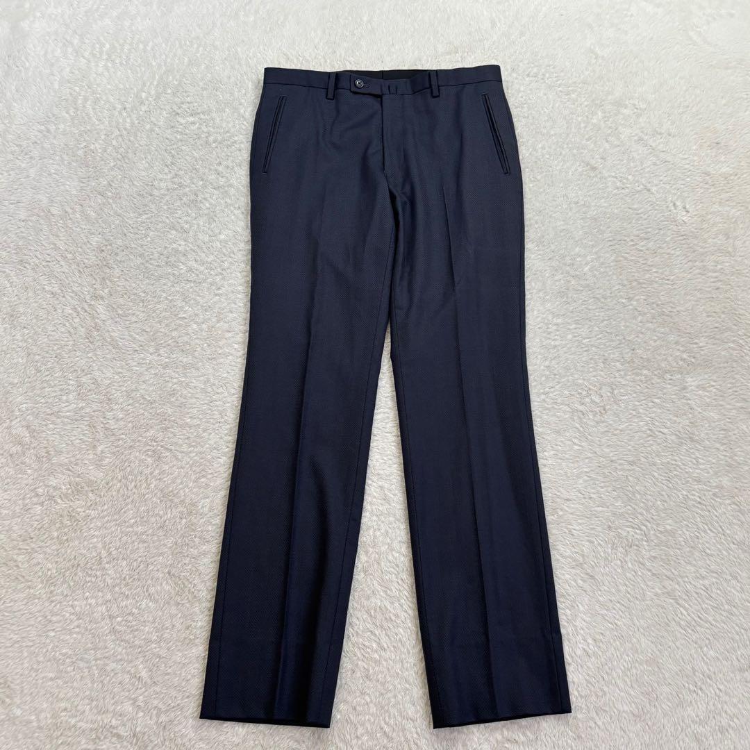 Perfect Suit Factory [94A6] Navy Setup Suit Spring/Autumn Wool/Silk Blend