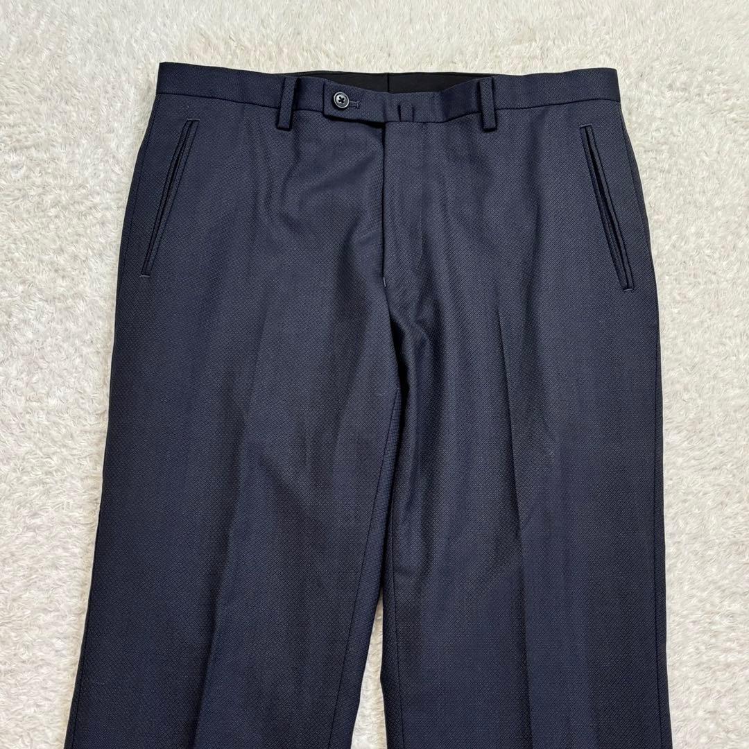 Perfect Suit Factory [94A6] Navy Setup Suit Spring/Autumn Wool/Silk Blend