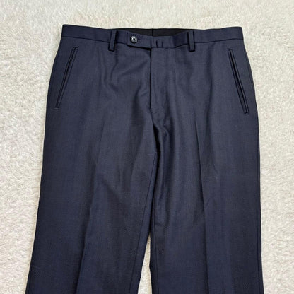 Perfect Suit Factory [94A6] Navy Setup Suit Spring/Autumn Wool/Silk Blend