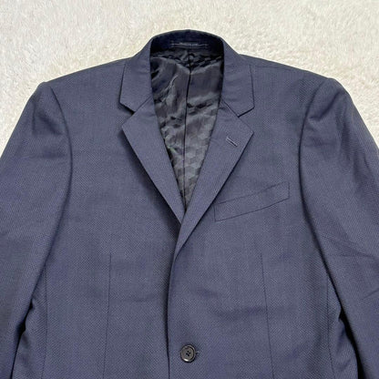 Perfect Suit Factory [94A6] Navy Setup Suit Spring/Autumn Wool/Silk Blend