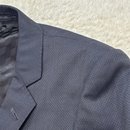 Perfect Suit Factory [94A6] Navy Setup Suit Spring/Autumn Wool/Silk Blend