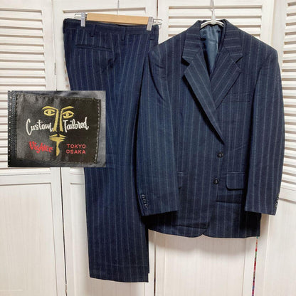 [Luxury 3 Piece] Custom Tailored Setup Suit Stripe