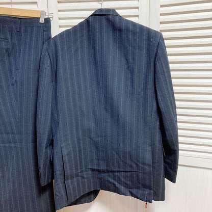 [Luxury 3 Piece] Custom Tailored Setup Suit Stripe