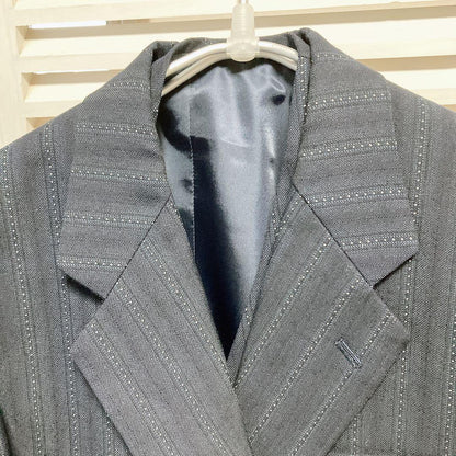 [Luxury 3 Piece] Custom Tailored Setup Suit Stripe
