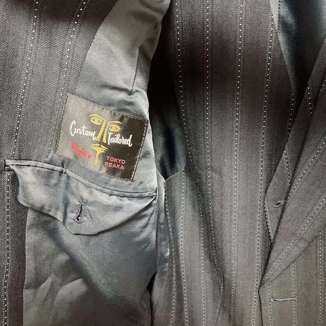 [Luxury 3 Piece] Custom Tailored Setup Suit Stripe