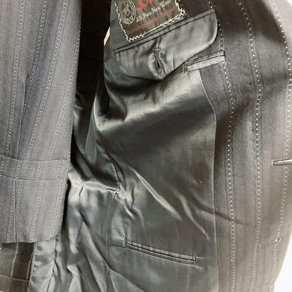 [Luxury 3 Piece] Custom Tailored Setup Suit Stripe