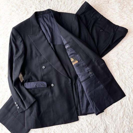 [Good condition XL vintage suit] LANVIN CLASSIQUE double setup