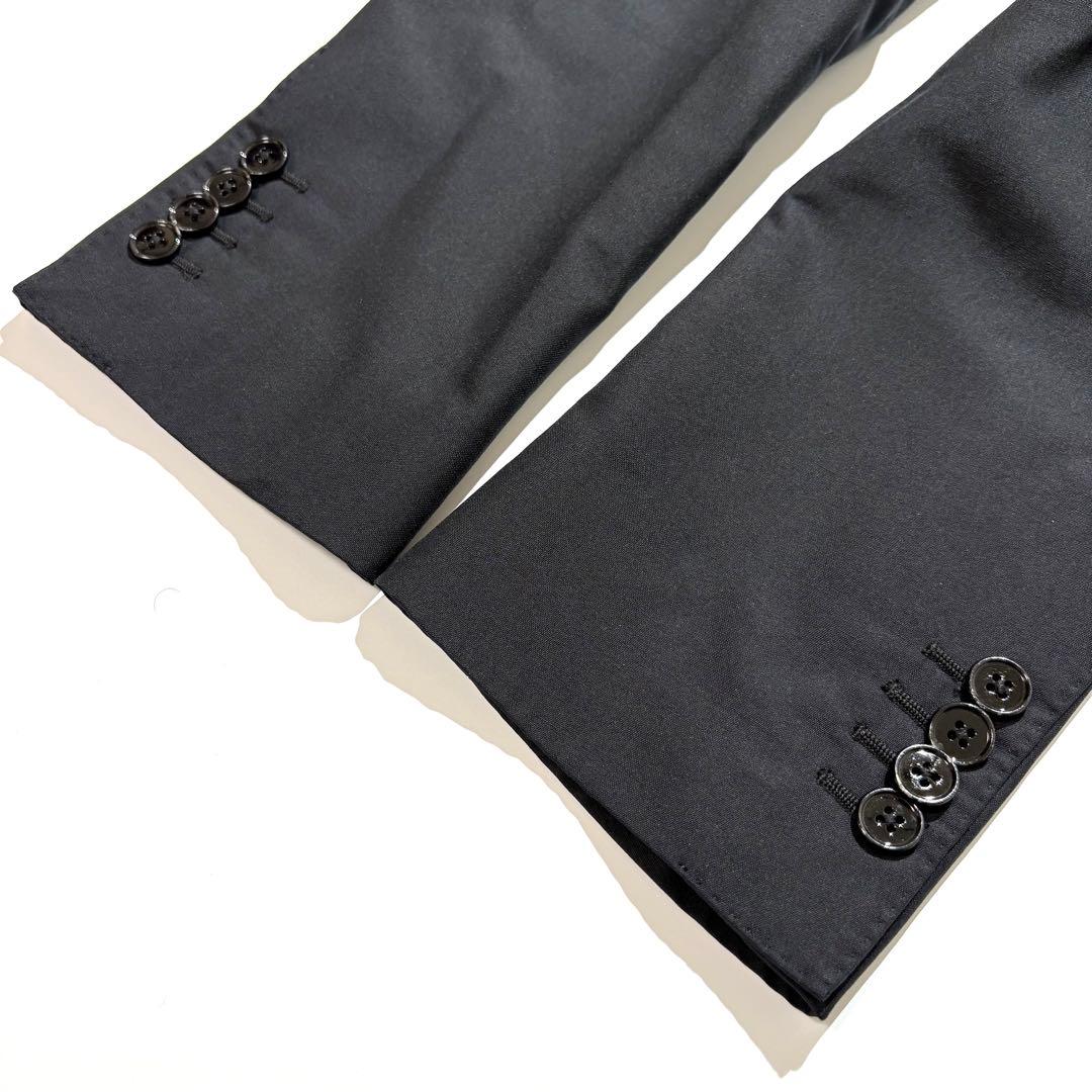 [Good condition] DOLCE&GABBANA suit setup black polka dots 44