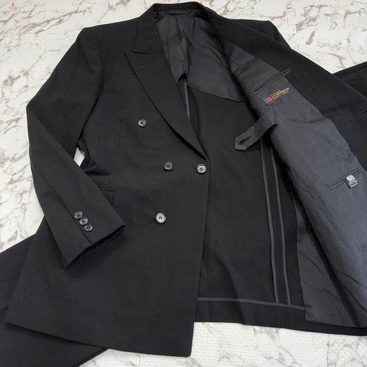 LONNER 100% Wool Double Breasted Setup Suit A5