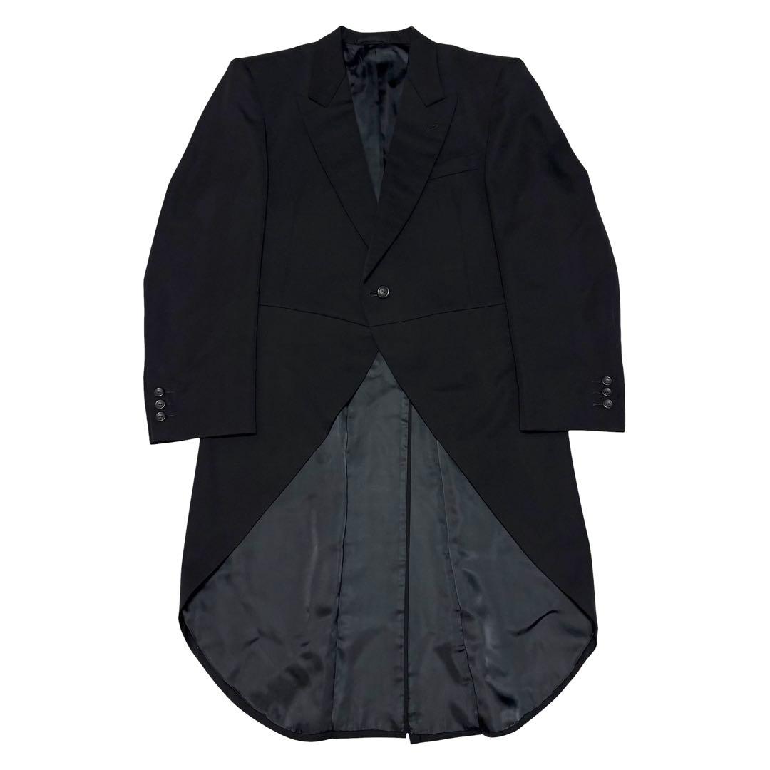 3 Piece Morning Coat Setup Wool Adjuster Black Wedding M