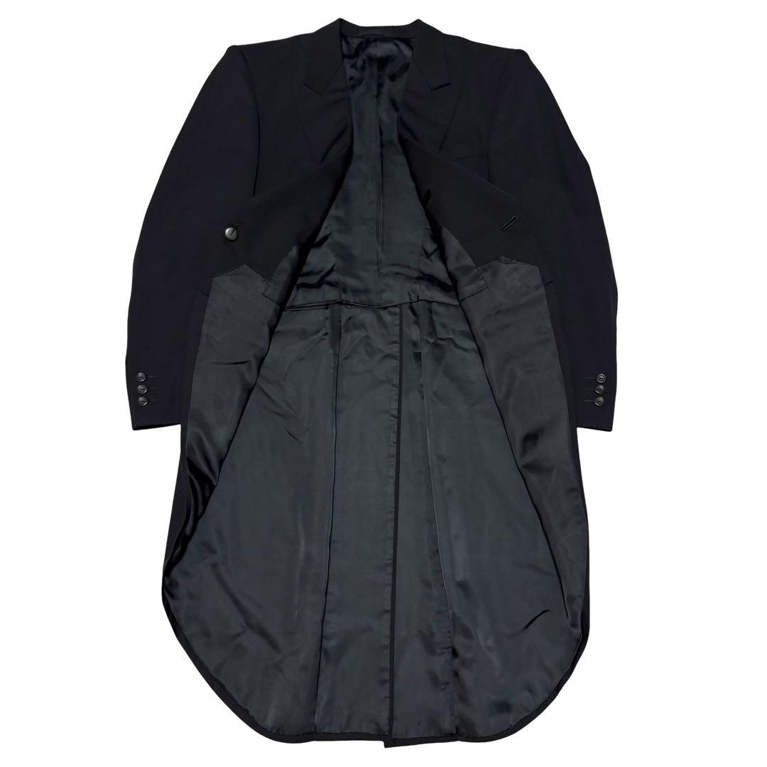 3 Piece Morning Coat Setup Wool Adjuster Black Wedding M