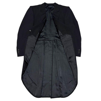 3 Piece Morning Coat Setup Wool Adjuster Black Wedding M