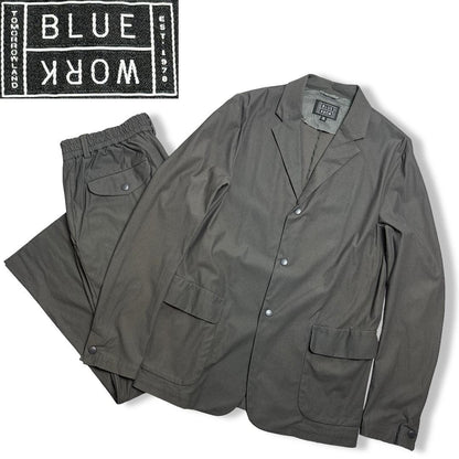 TOMORROWLAND BLUEWORK Jersey Setup Suit M