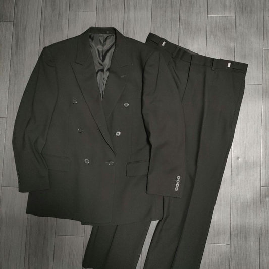 Double breasted suit Vintage archive y2k setup top and bottom