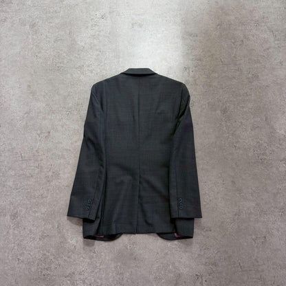 Men's Vintage Gray Setup Suit Single S-M Rare