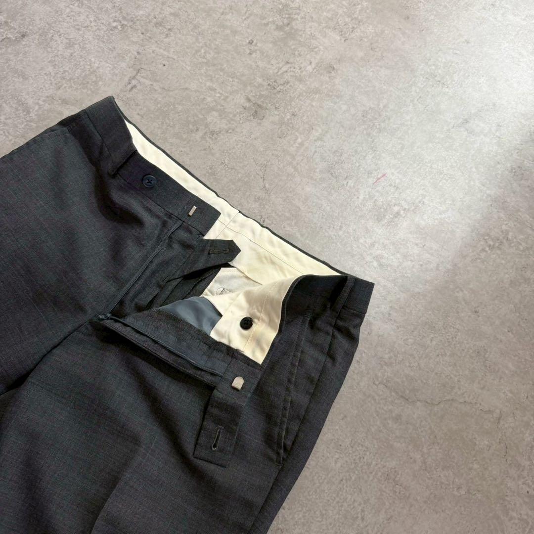 Men's Vintage Gray Setup Suit Single S-M Rare