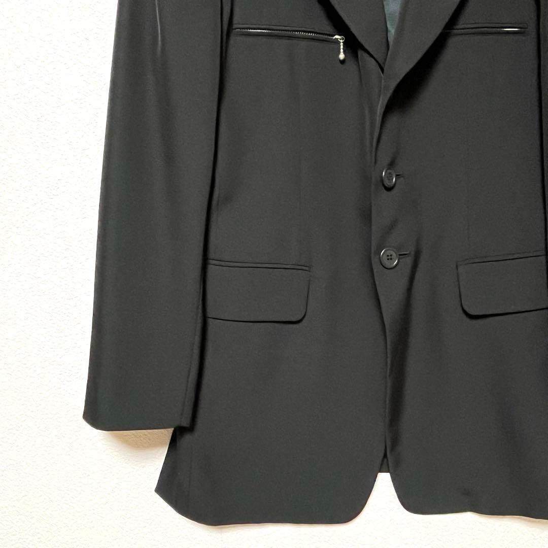 2349 Atsuro Tayama Design Zip Pants Suit Setup M Black