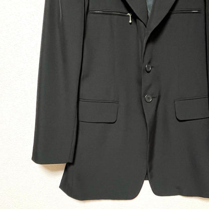 2349 Atsuro Tayama Design Zip Pants Suit Setup M Black