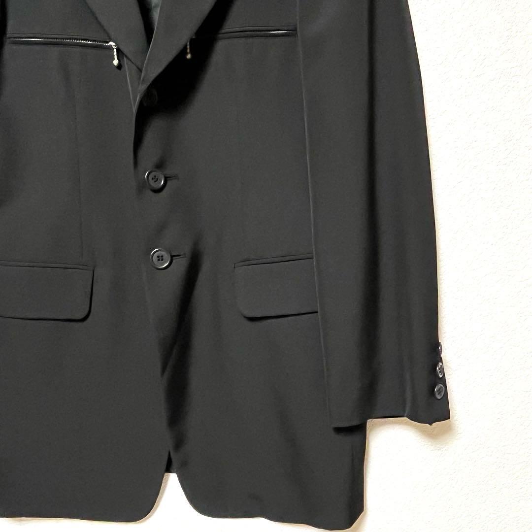 2349 Atsuro Tayama Design Zip Pants Suit Setup M Black