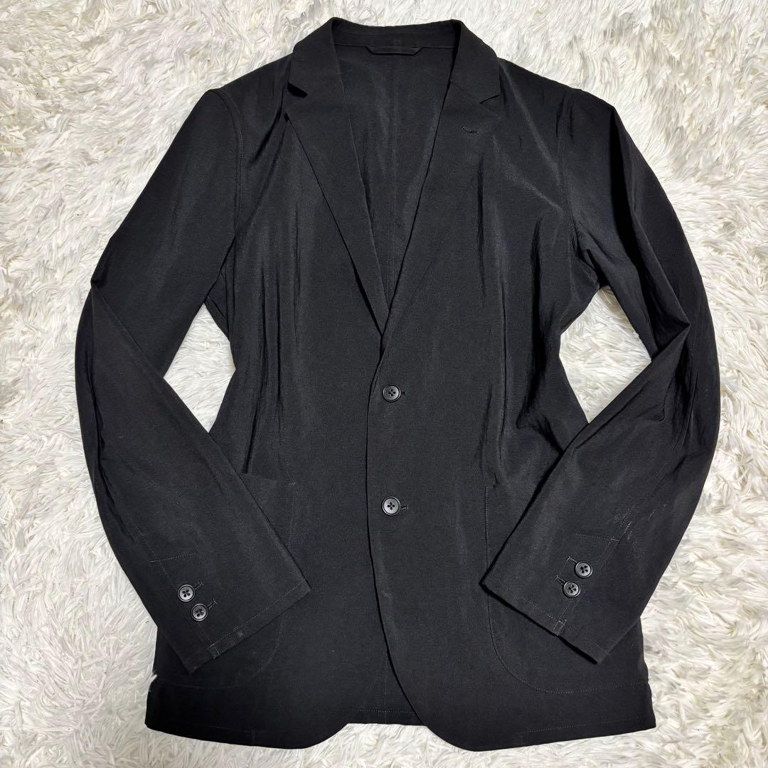 [Green Label Relaxing] Suit Setup Thin Spring/Summer Plain Black S