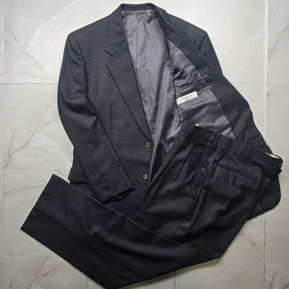 Reasonable Large Size Gray Suit Setup XL 90s