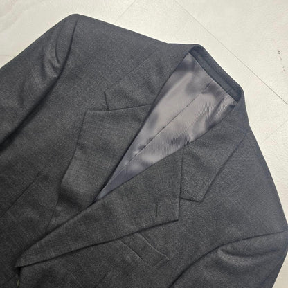 Reasonable Large Size Gray Suit Setup XL 90s