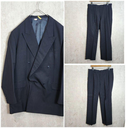 Big Vision Suit Setup Slacks x 2 100% Wool A6422